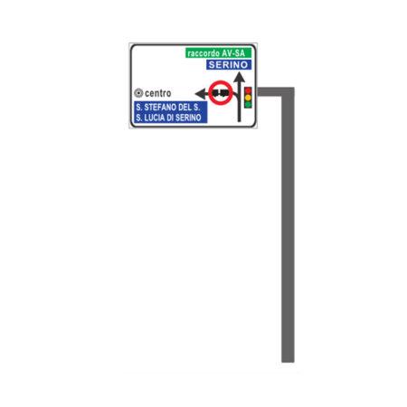 Portali stradali a bandiera