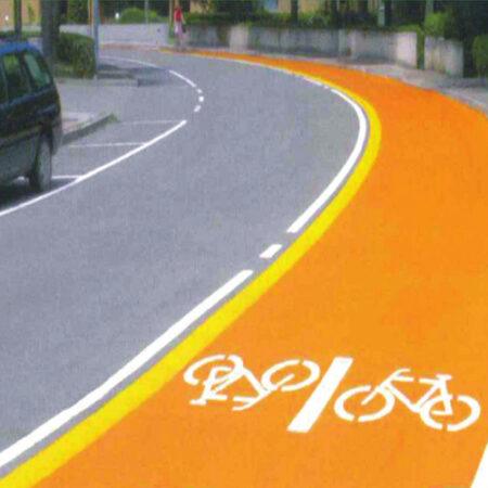 Resina per piste ciclabili
