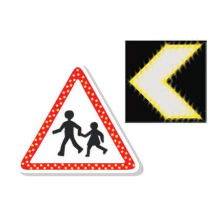 Segnaletica luminosa a pannelli solari