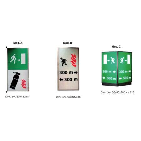 Sistemi luminosi per galleria