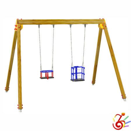 Dora n.1 sedile speciale con catene + n.1 sedile a gabbia