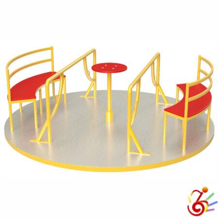 Giostra circolare 'GIRA-GIRA CON SEDUTE'