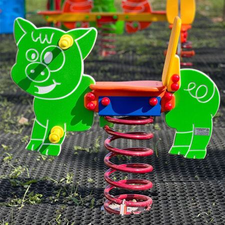 Maiale con schienale