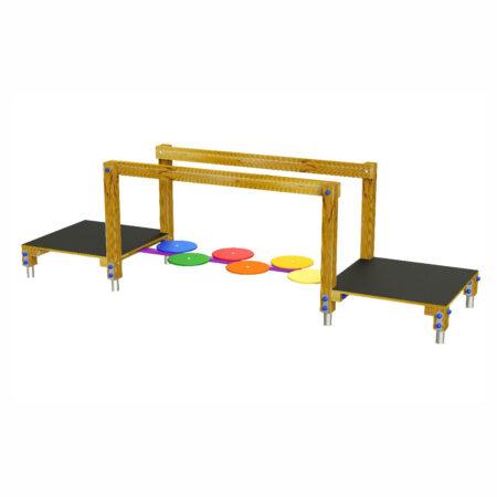 Ponte a dischi con pedane