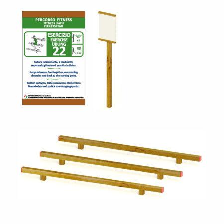 Tabella + Attrezzo 16 "Travi basse"