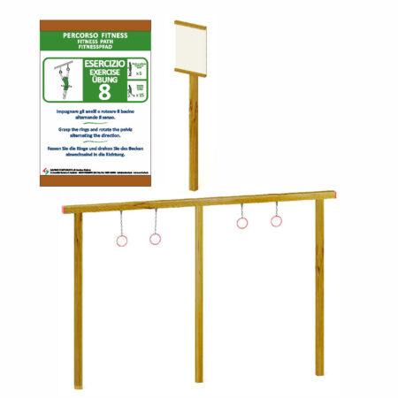 Tabella + Attrezzo 4 "Anelli"