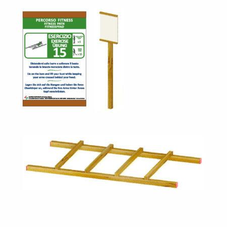 Tabella + Attrezzo 9 "Rastrelliera"