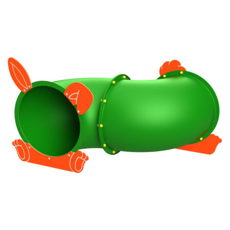 Tunnel Coniglio curvo 90°