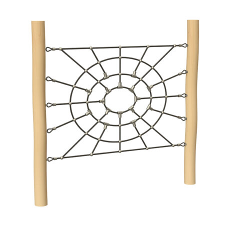 Arrampicata Spider in robinia