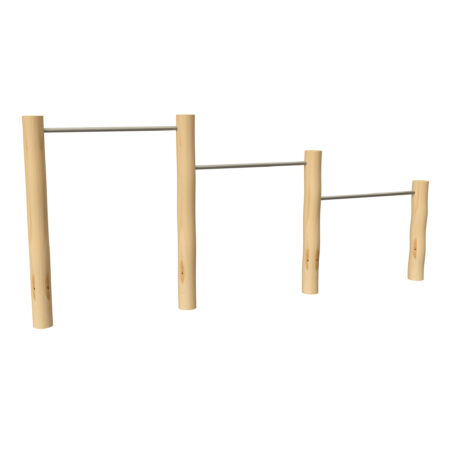 Barre per flessioni in robinia