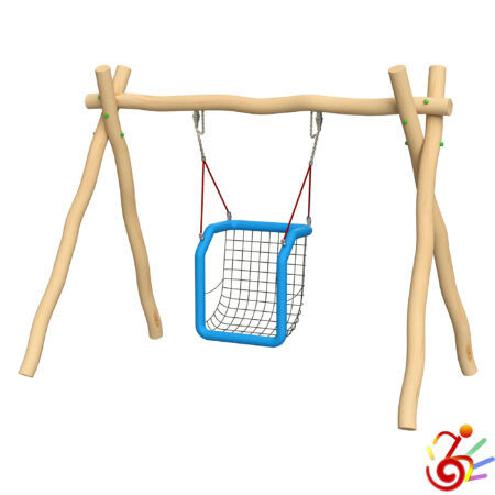 Laila in robinia n.1 sedile speciale nido con rete