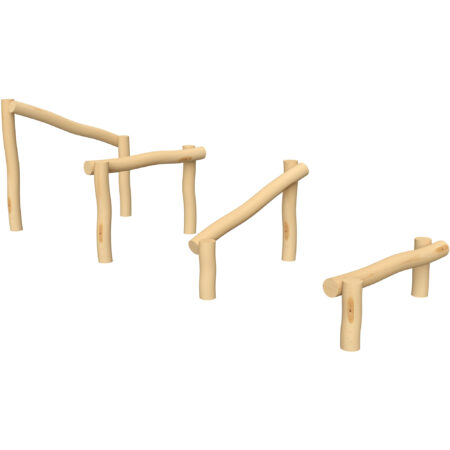 Ostacoli orizzontali in robinia