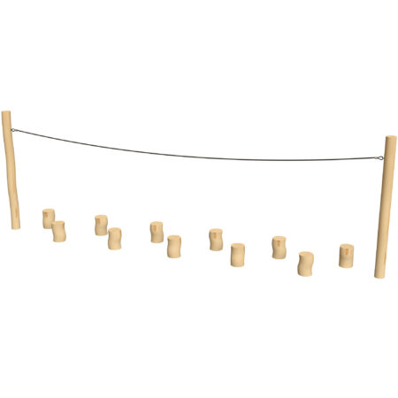 Percorso di equilibrio mod.2 in robinia