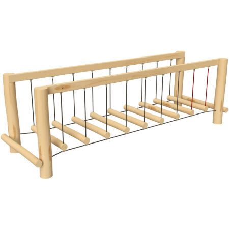 Ponte Mobile in robinia