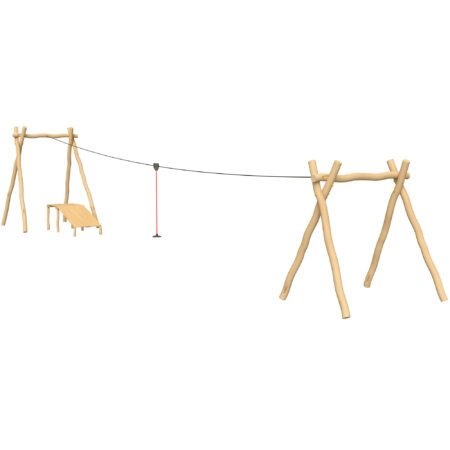 Teleferica in robinia