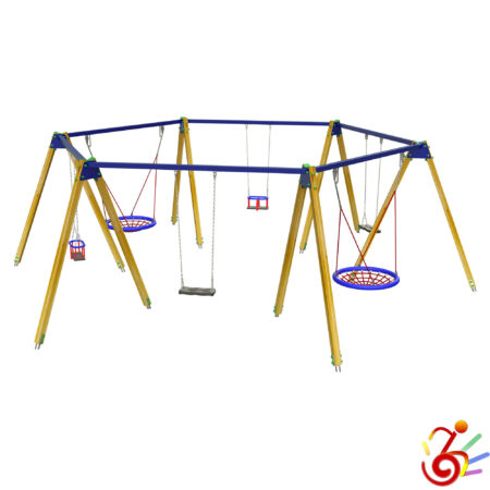 Xara n.2 sedili piani + n.2 sedili a gabbia + n.2 sedili a cesto inclusivi