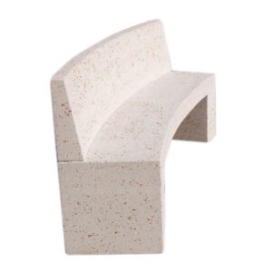 Ametista concava con schienale