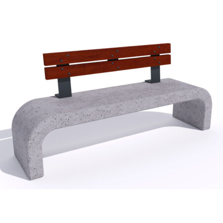 Zahra con schienale in legno