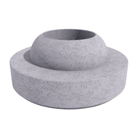 Irina con schienale curvo