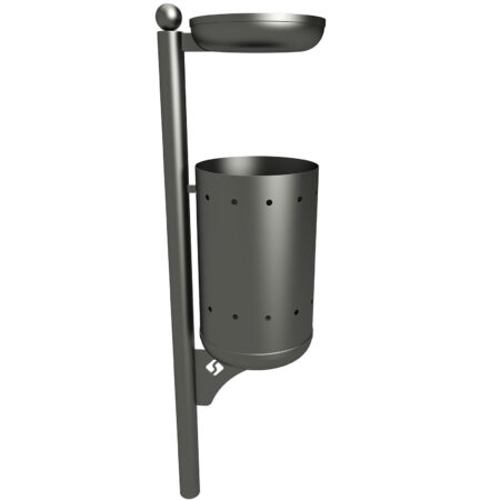 Antico singolo con coperchio posacenere